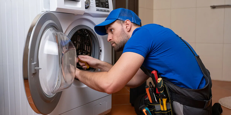 عدم نگهداری و تعمیرات منظم از دلایل شل شدن دیگ ماشین لباسشویی